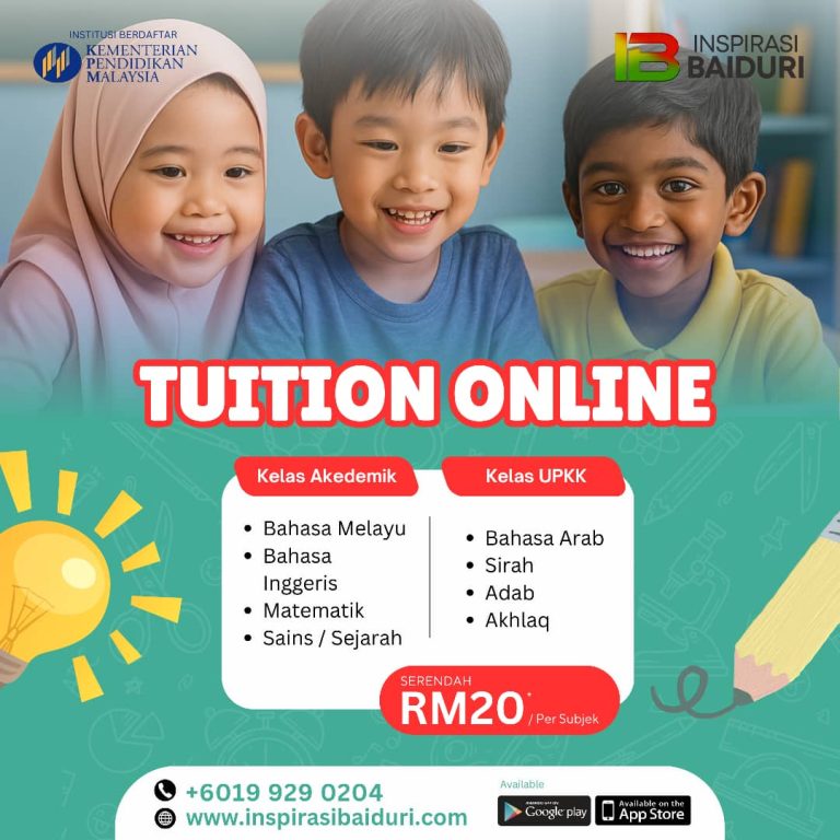 inspirasi baiduri tuition online 2