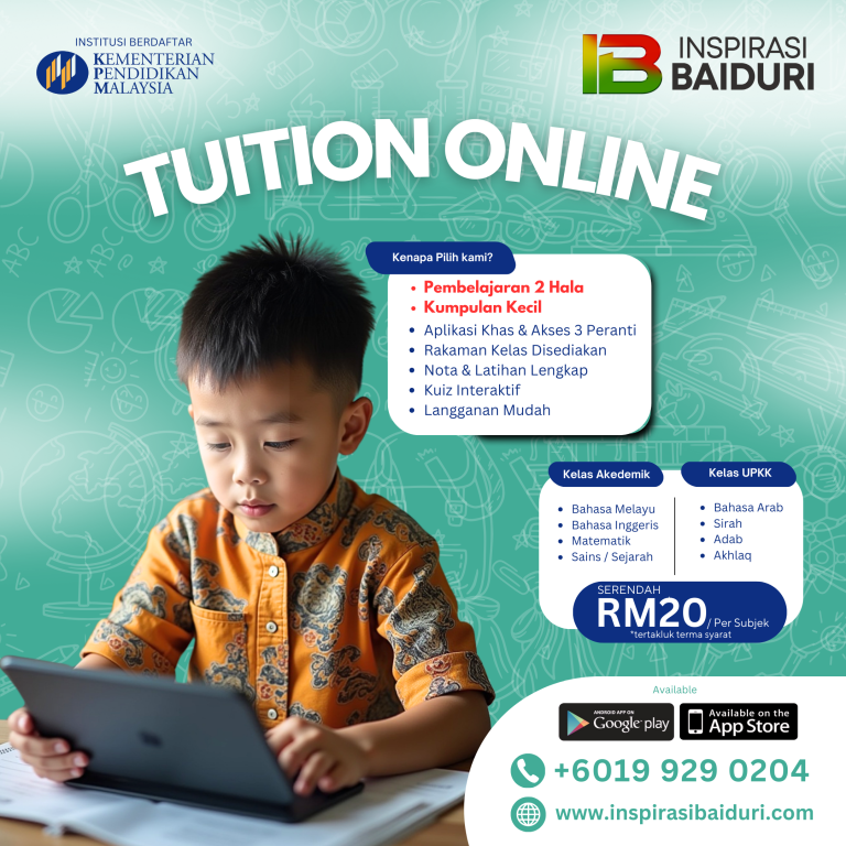 inspirasi baiduri tuition online 3